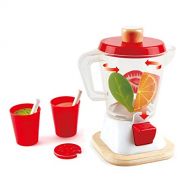 Hape Smoothie Blender | Multicolor Kitchen Smoothie Machine Play Set Complete with Cups & Straws