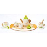 Hape Tea for Two Wooden Play Kitchen Accessory Kit