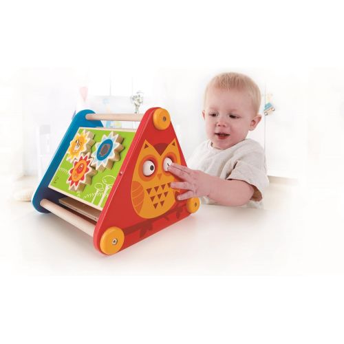  Hape Take-Along Wooden Toddler Activity Skill Building Box