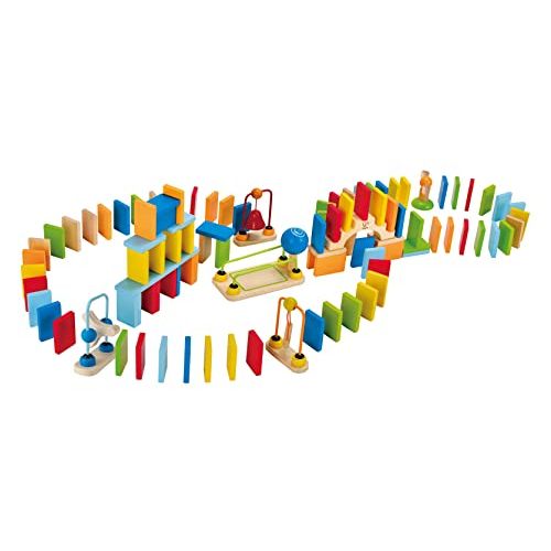  Award Winning Hape Dynamo Kids Wooden Domino Set