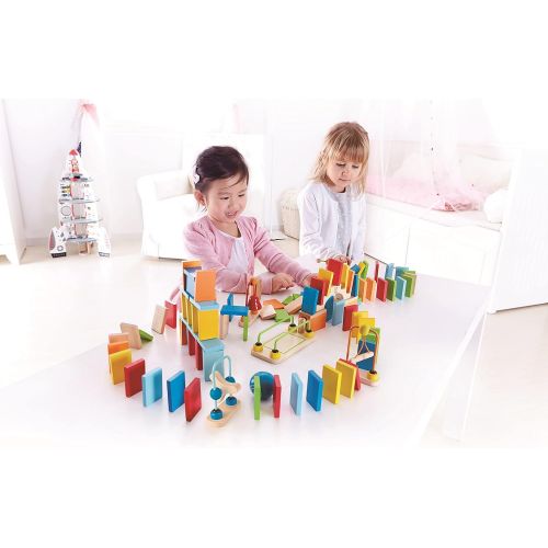  Award Winning Hape Dynamo Kids Wooden Domino Set