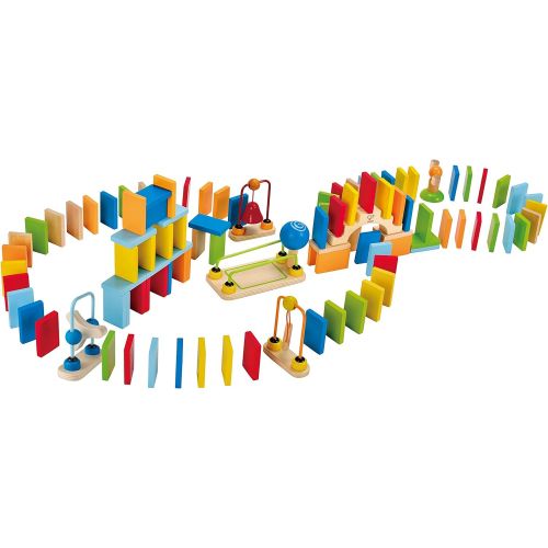  Award Winning Hape Dynamo Kids Wooden Domino Set