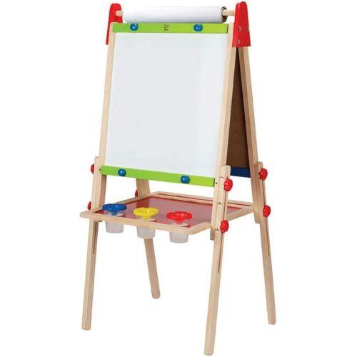  Hape Magnetic All in 1 Kids Drawing Painting Art Board Wooden Easel (2 Pack)