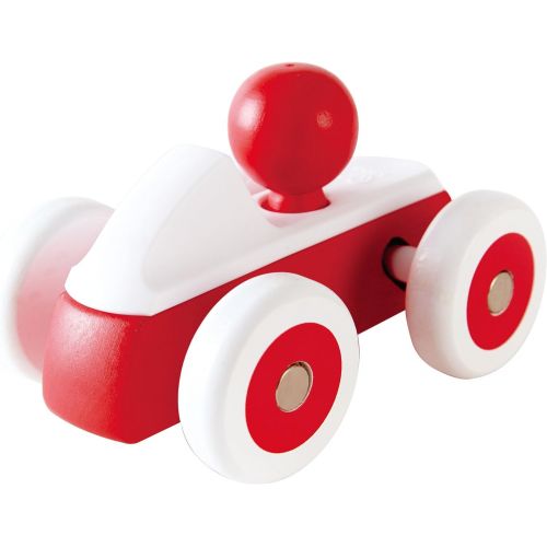  Hape Rolling Roadster Kids Toy Car in Red