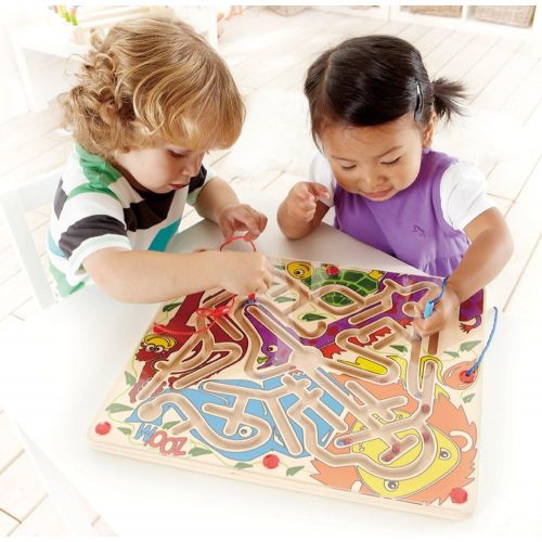  Award Winning Hape Zoom Kids Magnetic Wooden Bead Maze Puzzle