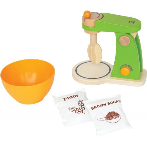  Hape Mighty Mixer Wooden Play Kitchen Set with Accessories