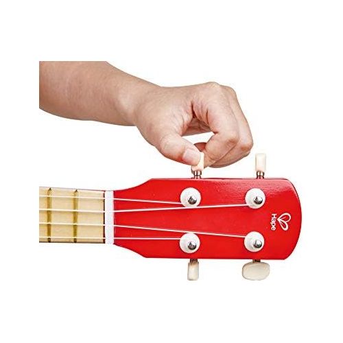  Hape Kids Wooden Toy Ukulele in Multicolor