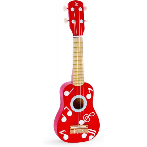  Hape Kids Wooden Toy Ukulele in Multicolor