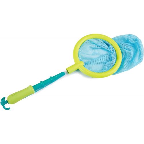  Hape Double Fun Fishing Set | Jumping Sea Creatures with Net & Detachable Fishing Pole Handle