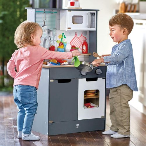  Hape E3166 Childrens Play Kitchen Wooden with Light, Sound and Accessories from 3 Years