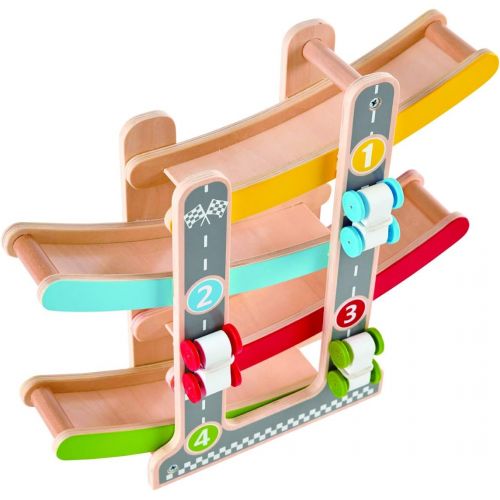  Hape Fast Flip Kids Wooden Racetrack Toy