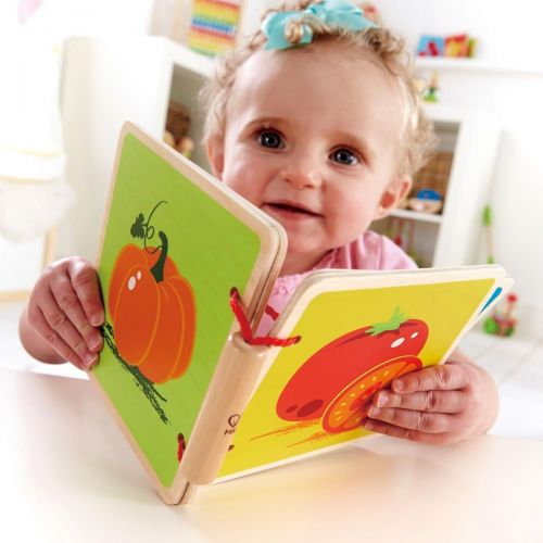  Hape Baby Book/Vegetables Display (6 Piece)