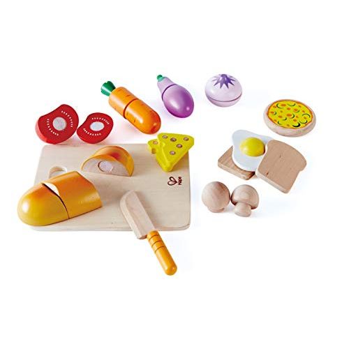  Hape Chefs Choice Wooden Play Food Basics Set