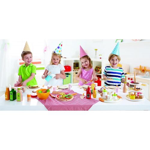  Hape Chefs Choice Wooden Play Food Basics Set