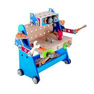 Hape Build-a-Robot Wooden Tool Workbench Pretend Play Construction Builder Set