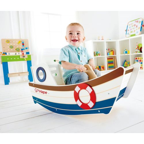  Award Winning Hape High Seas Wooden Toddler Rocking Ride On