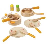 Hape Gourmet Play Kitchen Starter Accessories Wooden Play Set