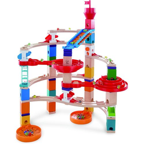  Hape Marble Run Blocks, Super Spirals, Building Blocks Set, Model:E6024