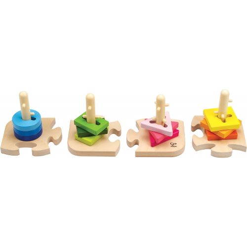  Hape Creative Toddler Wooden Peg Puzzle