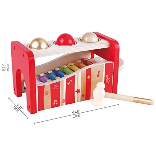  Hape - Pound and Tap Bench Music Set 30th Anniversary - 2016 LIMITED EDITION