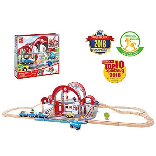  Hape Grand City Station Railway Playset, Multicolor