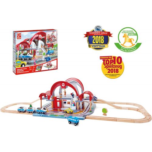  Hape Grand City Station Railway Playset, Multicolor