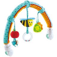 Hape Garden Friends Play Arch| Infant Crib Play Set Hanging Toys, Stroller and Car Seat Pram Toy Suitable for Children 0-5 Month Old