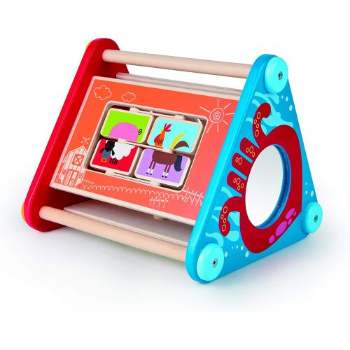  Hape Take-Along Wooden Toddler Activity Skill Building Box