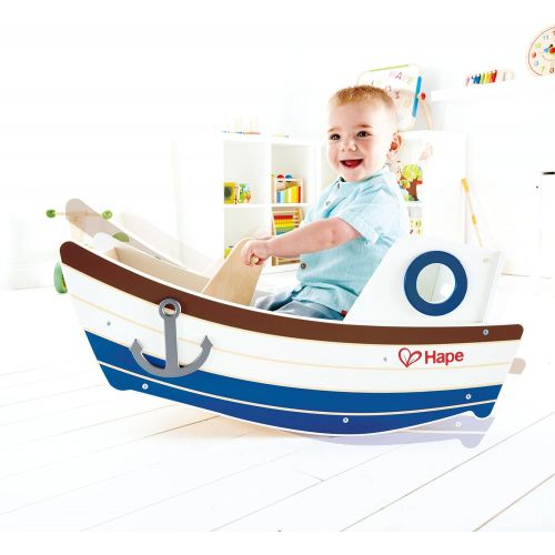  Award Winning Hape High Seas Wooden Toddler Rocking Ride On