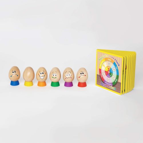  Hape Eggspressions Wooden Learning Toy with Illustrative Book