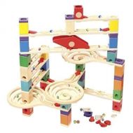 [아마존베스트]Hape Quadrilla Wooden Marble Run Construction - Vertigo - Quality Time Playing Together Wooden Safe Play - Smart Play for Smart Families,Multicolor