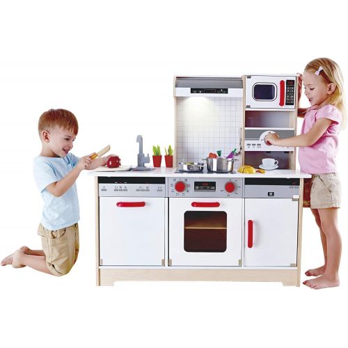  Hape Kids All-in-1 Wooden Play Kitchen with Accessories