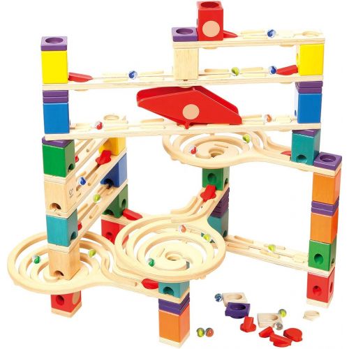  Hape Quadrilla Wooden Marble Run Construction System, Vertigo