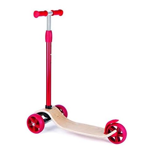  Hape Kids Street Surfer Wooden Lean to Steer Scooter Toy