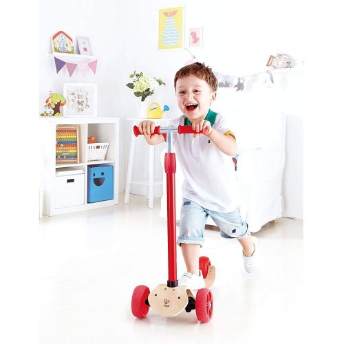  Hape Kids Street Surfer Wooden Lean to Steer Scooter Toy