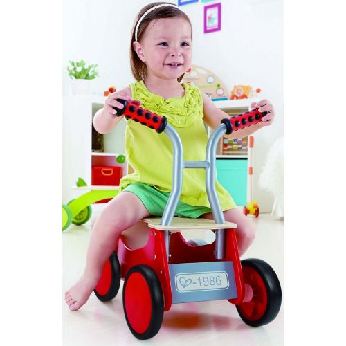  Award Winning Hape Little Red Rider Wooden Kids Ride on Bike