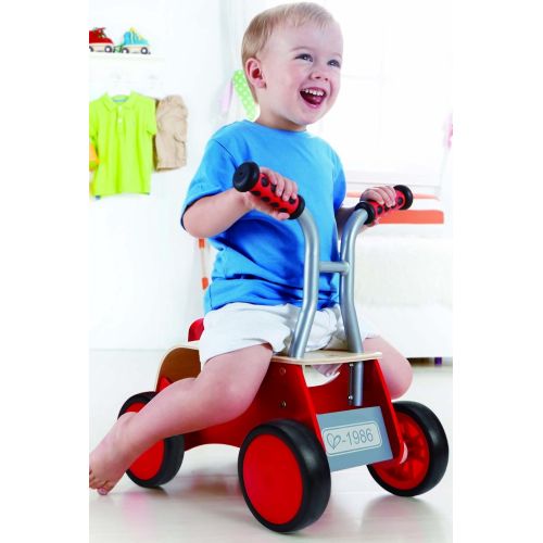  Award Winning Hape Little Red Rider Wooden Kids Ride on Bike