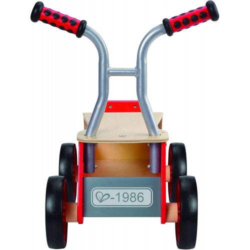  Award Winning Hape Little Red Rider Wooden Kids Ride on Bike