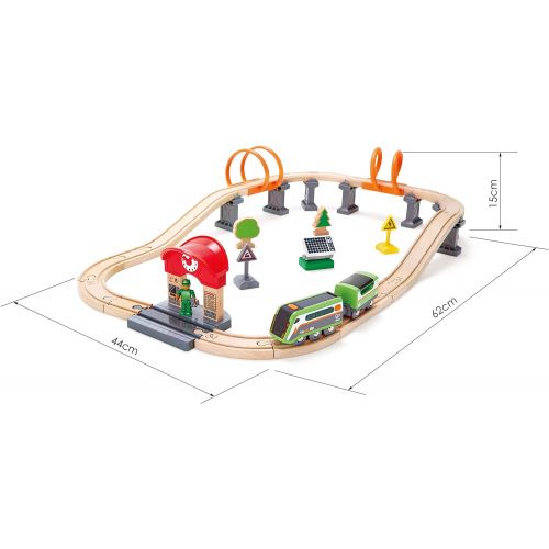  Hape Solar Circuit Train and Railway Set