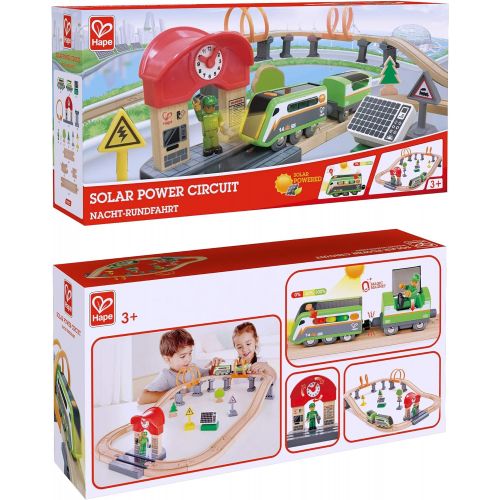  Hape Solar Circuit Train and Railway Set