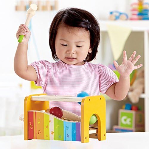  Hape Early Melodies E0305 Pound And Tap Bench by Hape International