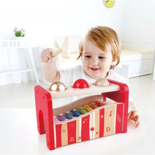  Hape Early Melodies E0305 Pound And Tap Bench by Hape International