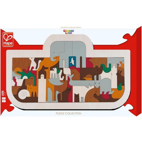  Award Winning Hape Ark George Luck Wooden Layers Puzzle
