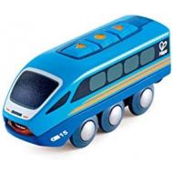 Hape Remote Control Engine Train , Kids Railway Toy, App or Button RC Vehicle with 5 Playable Sounds, Rechargeable Battery Feature, Blue