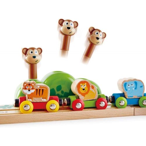  Hape Music and Monkeys Toddler Railway Train