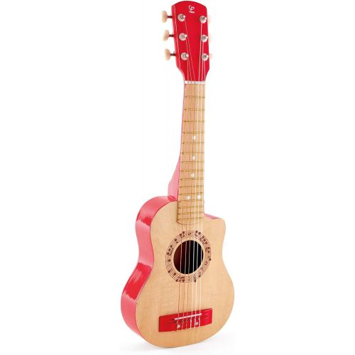  Hape Kids Red Flame First Musical Guitar