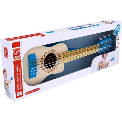  Hape Kids Red Flame First Musical Guitar