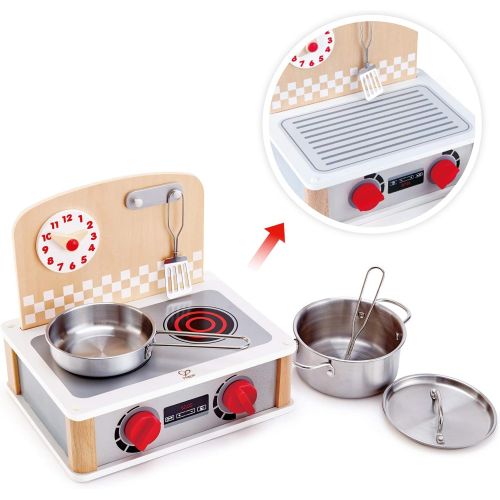  Hape 2-in-1 Kitchen & Grill Set