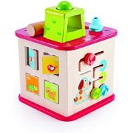 Hape Kids Pepe & Friends Wooden Activity Cube and Center