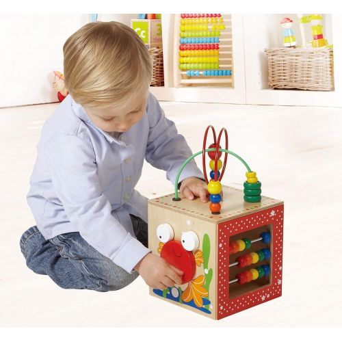  Hape Discovery Box Wooden Activity Center Baby Toy